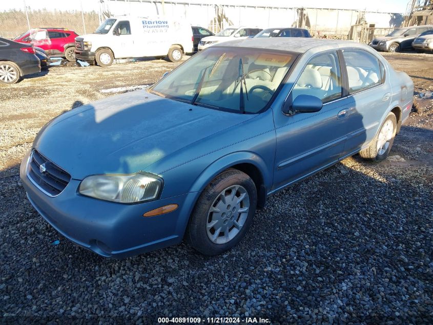 2000 Nissan Maxima Gle/Gxe/Se VIN: JN1CA31D8YT733861 Lot: 40891009