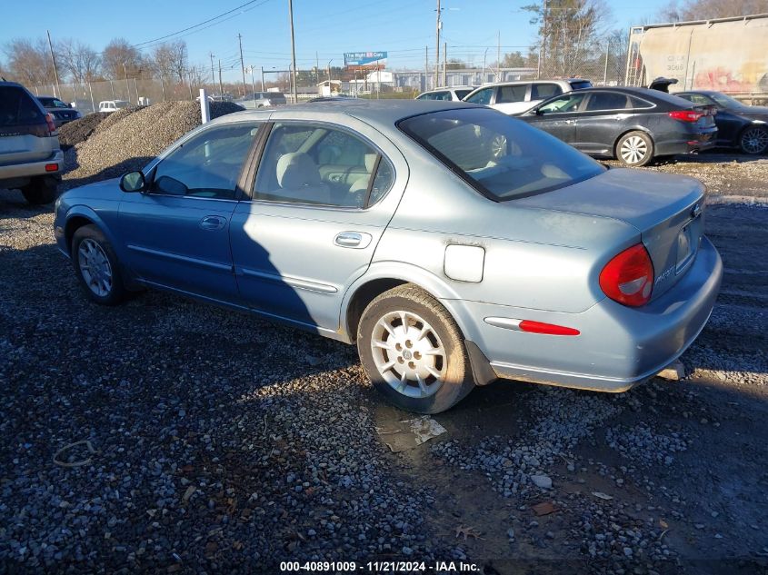 2000 Nissan Maxima Gle/Gxe/Se VIN: JN1CA31D8YT733861 Lot: 40891009