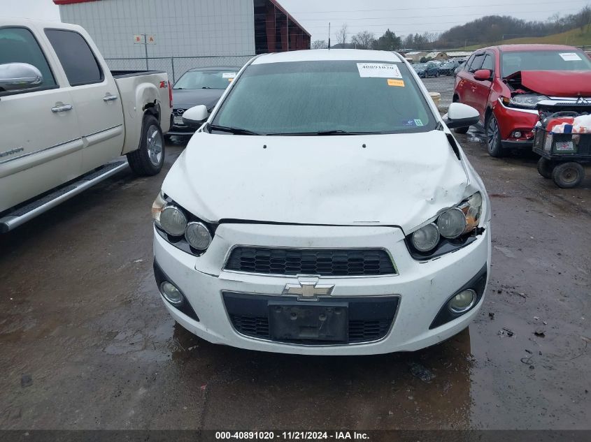 2014 Chevrolet Sonic Lt Manual VIN: 1G1JD5SH7E4145280 Lot: 40891020