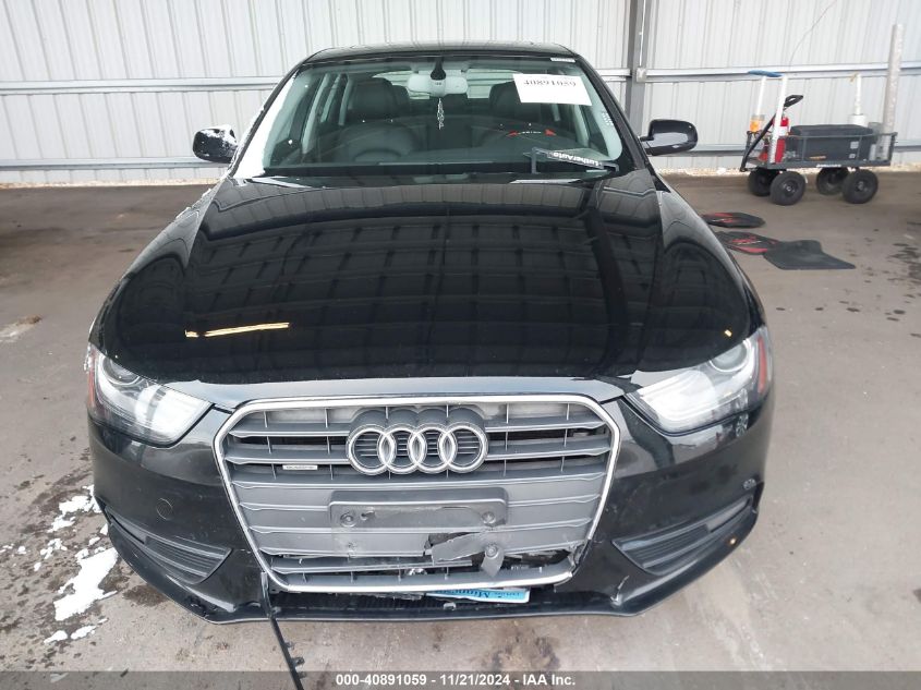 2013 Audi A4 2.0T Premium VIN: WAUFFAFL8DN007798 Lot: 40891059