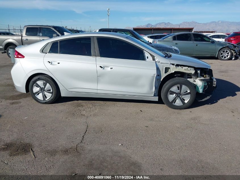 2018 Hyundai Ioniq Hybrid Blue VIN: KMHC65LC2JU066117 Lot: 40891060