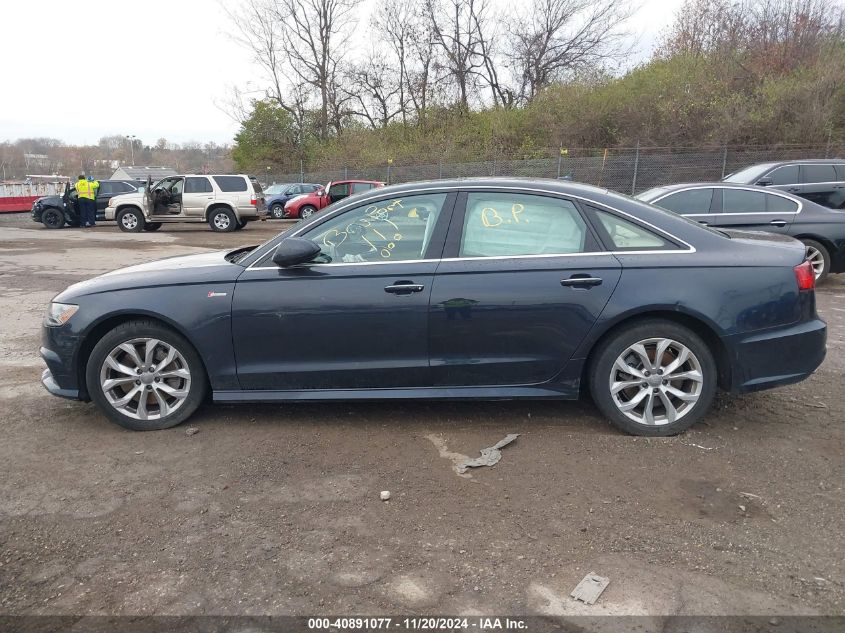 2017 Audi A6 3.0T Premium Plus VIN: WAUH2AFC5HN116486 Lot: 40891077