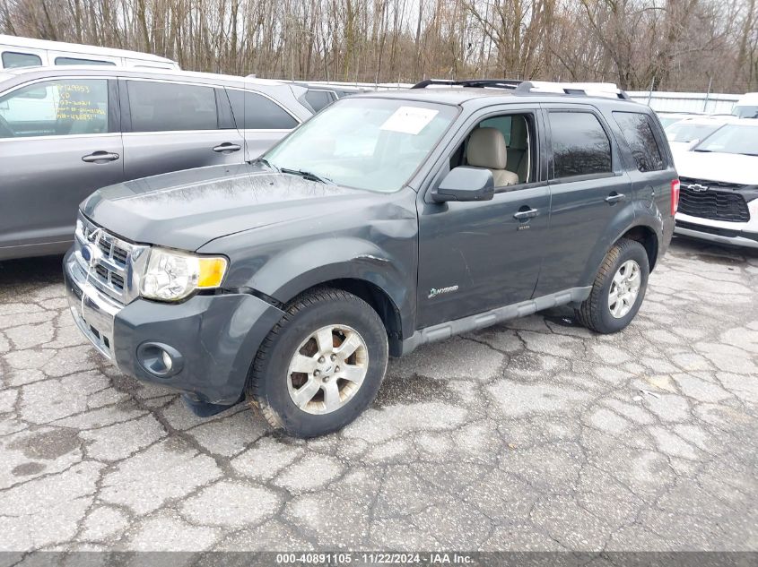 2009 Ford Escape Hybrid VIN: 1FMCU59379KB93689 Lot: 40891105