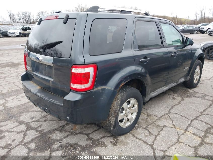 2009 Ford Escape Hybrid VIN: 1FMCU59379KB93689 Lot: 40891105