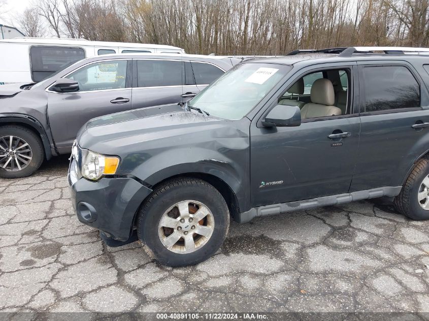 2009 Ford Escape Hybrid VIN: 1FMCU59379KB93689 Lot: 40891105