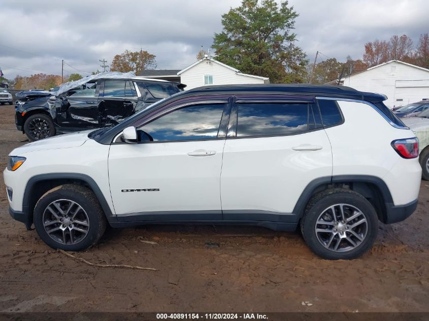 2018 Jeep Compass Latitude VIN: 3C4NJDBB0JT206531 Lot: 40891154