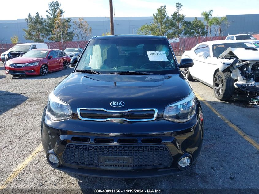 2016 Kia Soul + VIN: KNDJP3A54G7355962 Lot: 40891156