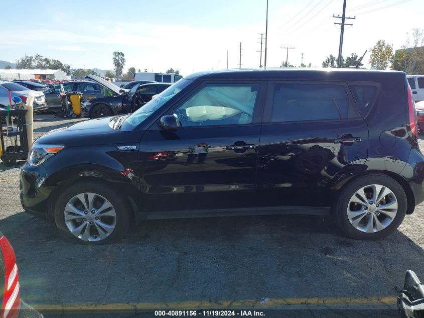 2016 Kia Soul + VIN: KNDJP3A54G7355962 Lot: 40891156