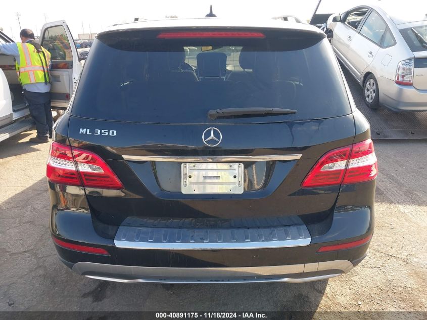 2014 Mercedes-Benz Ml 350 VIN: 4JGDA5JB7EA392709 Lot: 40891175