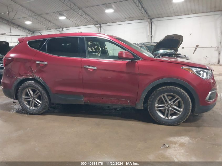 2018 Hyundai Santa Fe Sport 2.4L VIN: 5XYZTDLBXJG534864 Lot: 40891178