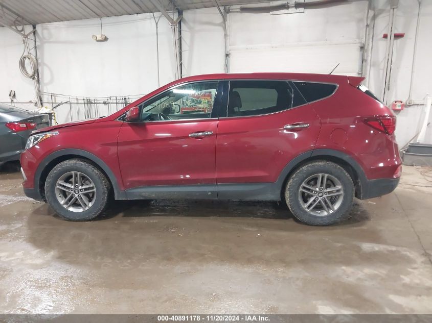 2018 Hyundai Santa Fe Sport 2.4L VIN: 5XYZTDLBXJG534864 Lot: 40891178