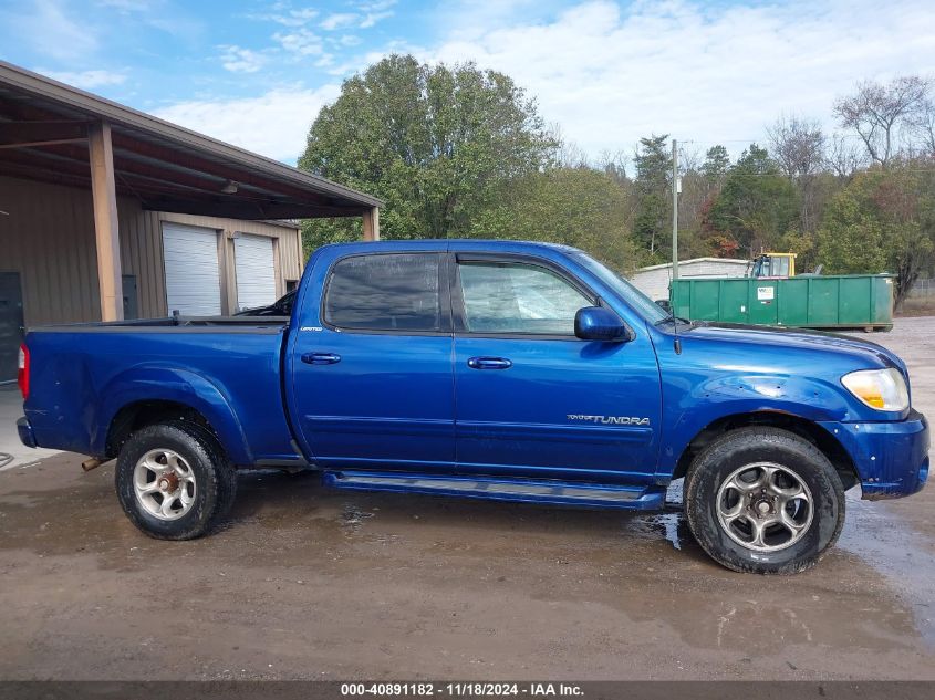 2005 Toyota Tundra Limited V8 VIN: 5TBDT48155S474567 Lot: 40891182