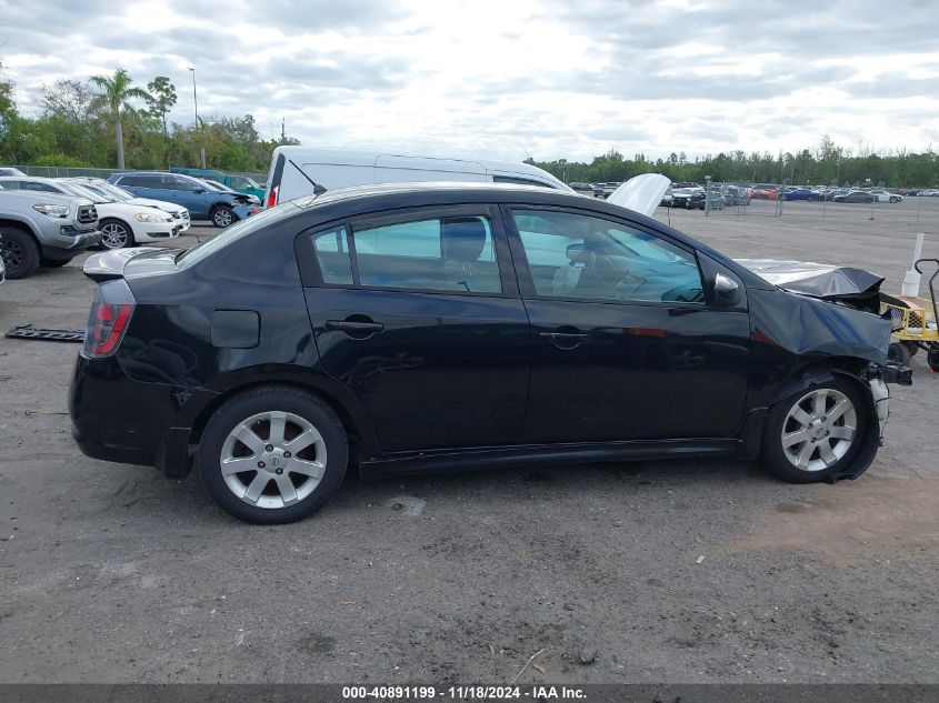 2010 Nissan Sentra 2.0Sr VIN: 3N1AB6AP6AL699185 Lot: 40891199