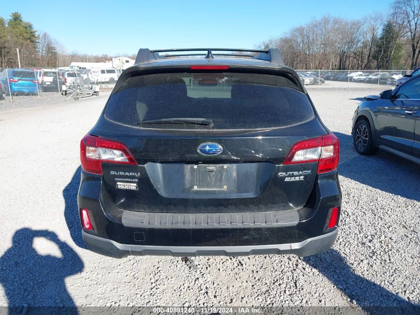 2016 Subaru Outback 2.5I Limited VIN: 4S4BSANC1G3315308 Lot: 40891240