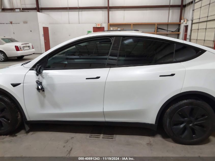 2024 Tesla Model Y Long Range Dual Motor All-Wheel Drive VIN: 7SAYGDEE3RA301337 Lot: 40891243