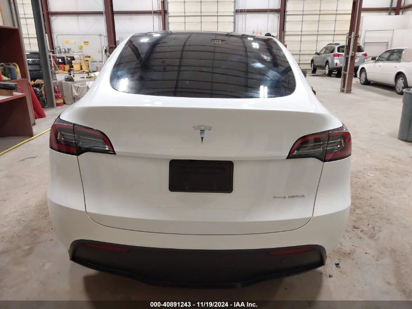 2024 TESLA MODEL Y LONG RANGE DUAL MOTOR ALL-WHEEL DRIVE - 7SAYGDEE3RA301337