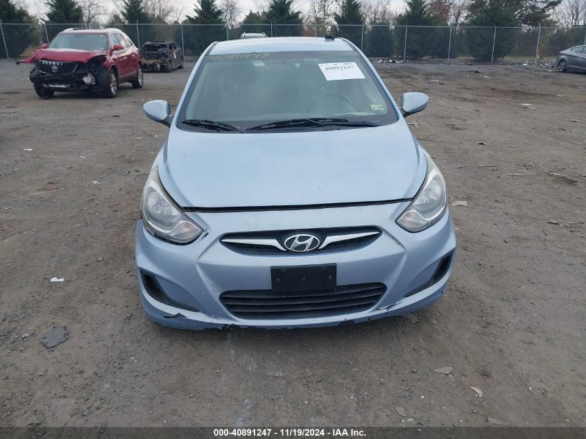 2013 Hyundai Accent Gs VIN: KMHCT5AE1DU060150 Lot: 40891247