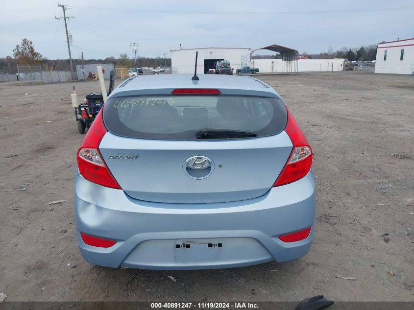 2013 Hyundai Accent Gs VIN: KMHCT5AE1DU060150 Lot: 40891247