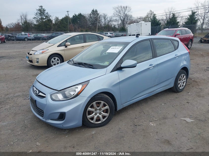 Vin: kmhct5ae1du060150, lot: 41380939, hyundai accent gs 20132