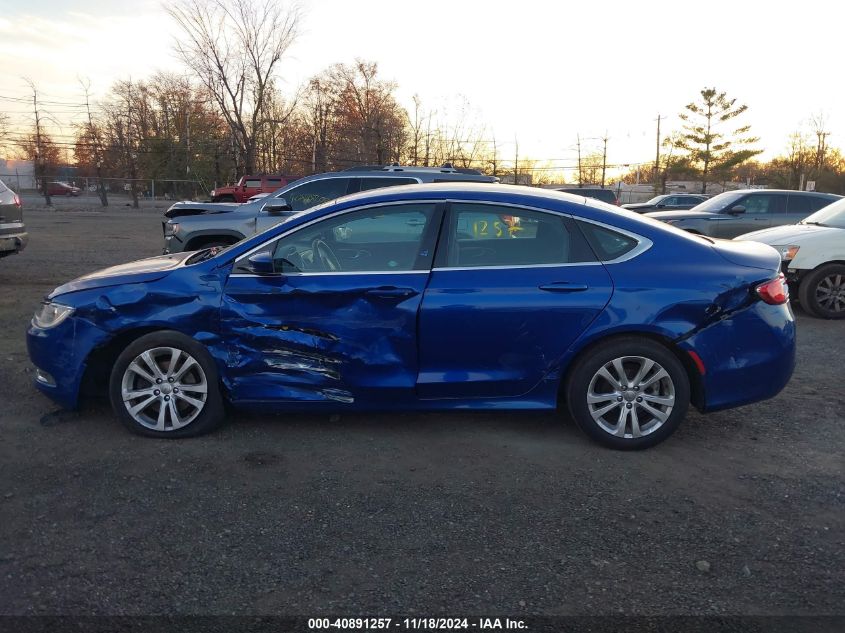 2015 Chrysler 200 Limited VIN: 1C3CCCABXFN571937 Lot: 40891257