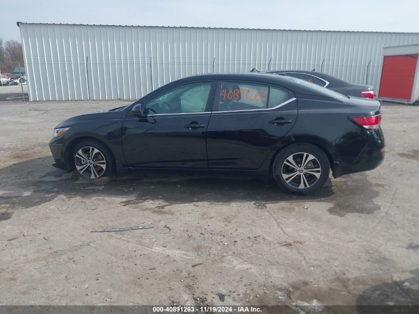 2021 Nissan Sentra Sv Xtronic Cvt VIN: 3N1AB8CV3MY252893 Lot: 40891263