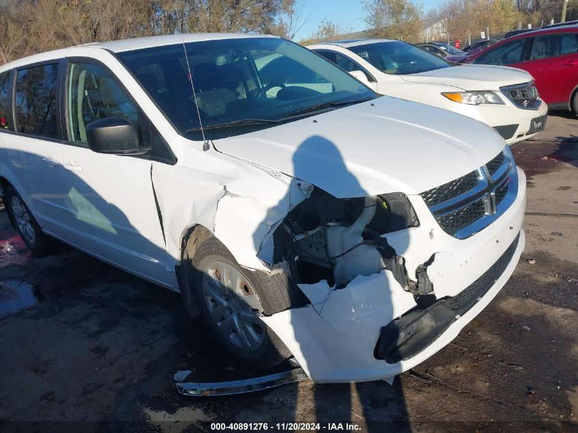 2015 Dodge Grand Caravan Se VIN: 2C4RDGBG5FR512625 Lot: 40891276