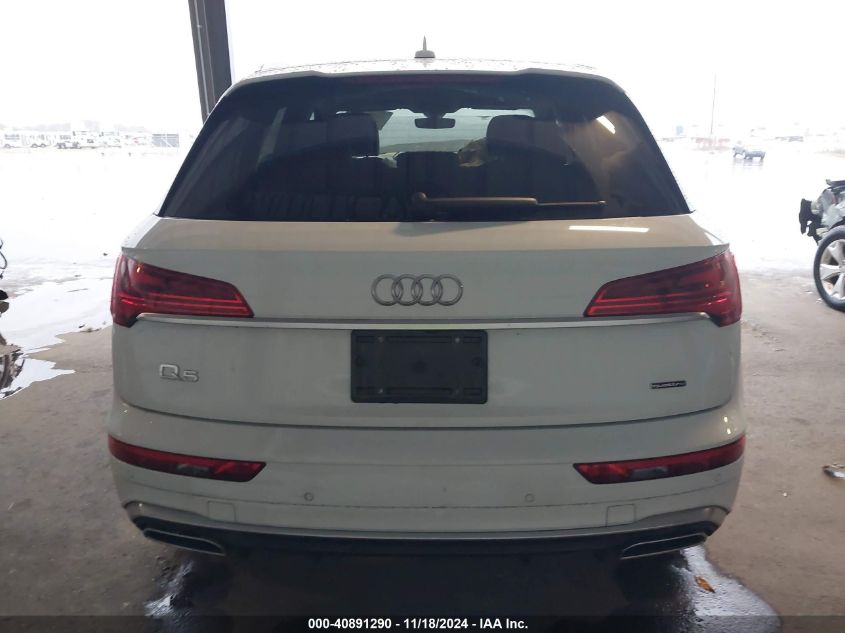 2023 Audi Q5 Premium Plus 45 Tfsi S Line Quattro VIN: WA1EAAFY4P2119541 Lot: 40891290