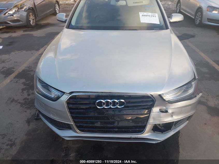 2014 Audi A4 2.0T Premium VIN: WAUFFAFL5EN034104 Lot: 40891293