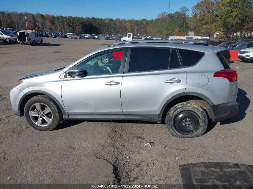 2015 Toyota Rav4 Xle VIN: 2T3WFREV2FW190406 Lot: 40891312