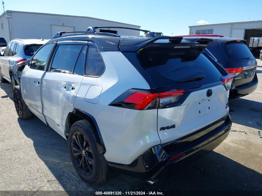 2023 Toyota Rav4 Hybrid Xse VIN: 4T3E6RFV3PU130615 Lot: 40891320