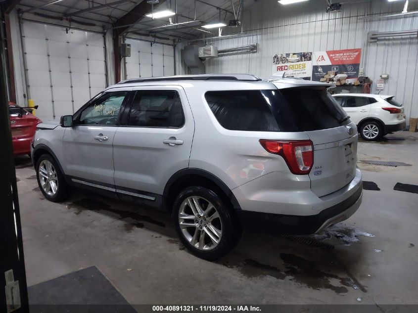 2017 Ford Explorer Xlt VIN: 1FM5K8D89HGA60310 Lot: 40891321