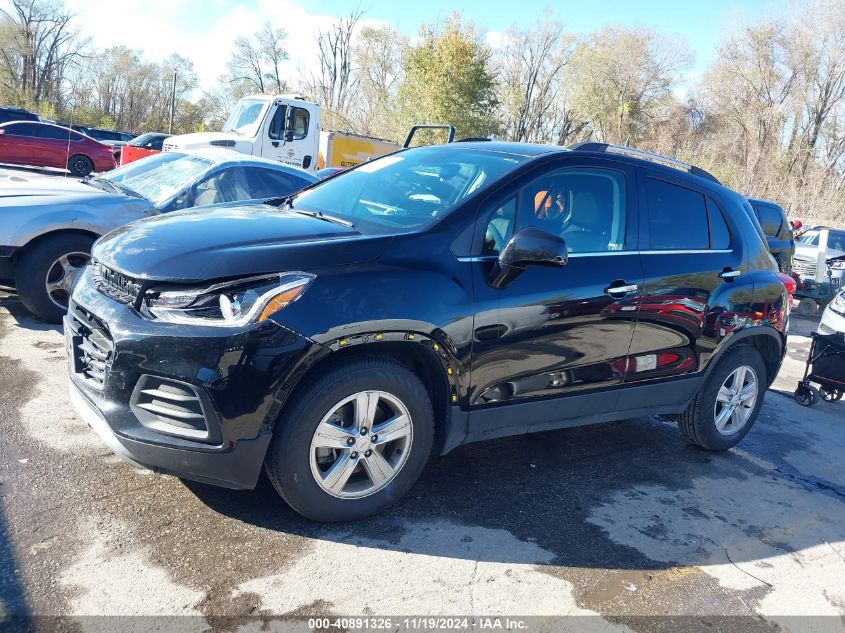 2020 Chevrolet Trax Fwd Lt VIN: KL7CJLSB2LB010433 Lot: 40891326