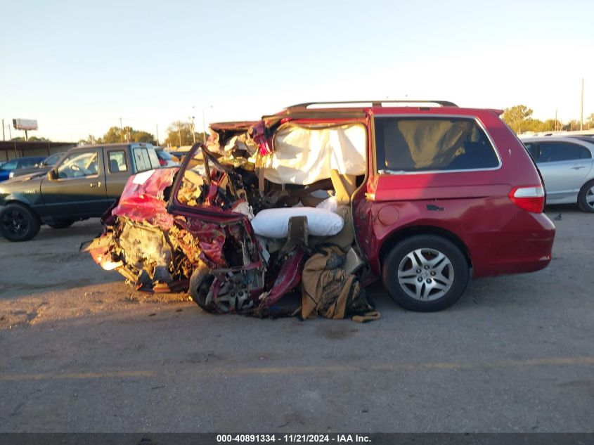 2005 Honda Odyssey Ex-L VIN: 5FNRL38795B124391 Lot: 40891334