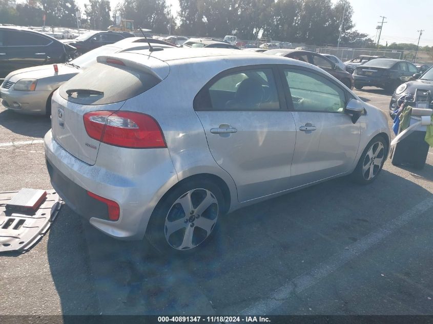 VIN KNADN5A38G6678606 2016 KIA RIO no.4