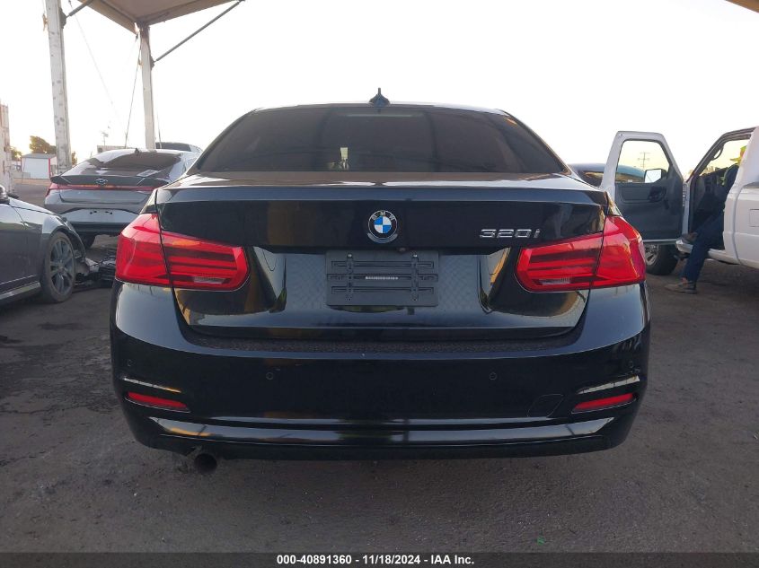 2018 BMW 320I VIN: WBA8E1G54JNU91167 Lot: 40891360