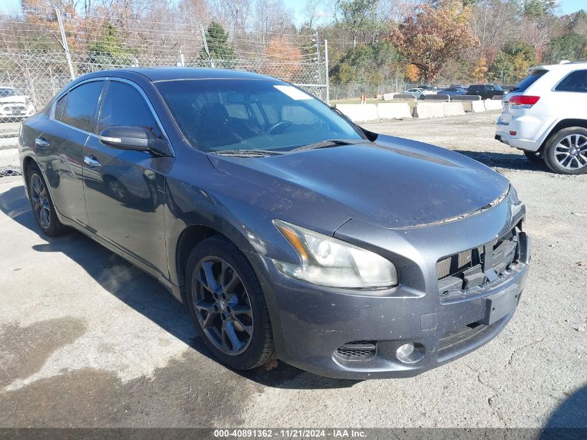 2012 Nissan Maxima 3.5 S VIN: 1N4AA5AP9CC859655 Lot: 40891362