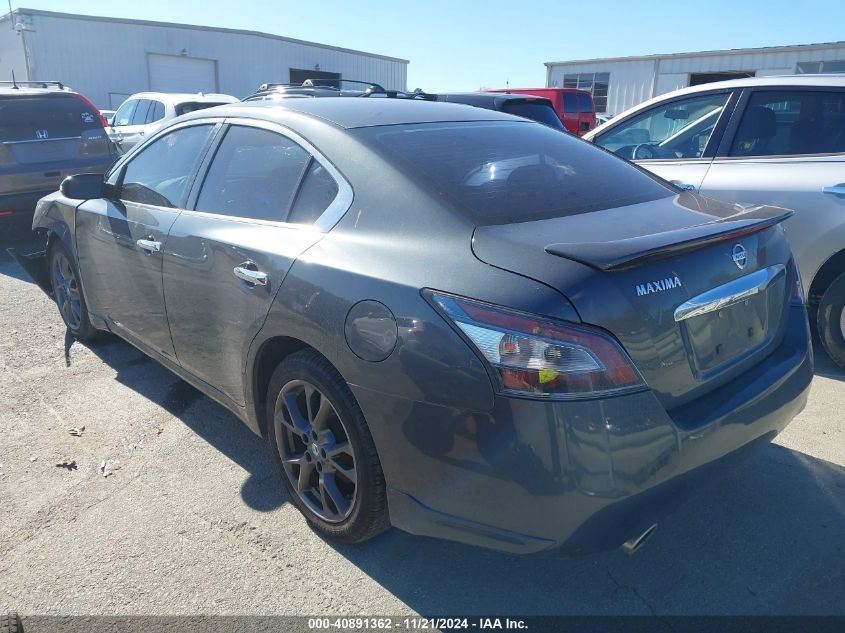 2012 Nissan Maxima 3.5 S VIN: 1N4AA5AP9CC859655 Lot: 40891362