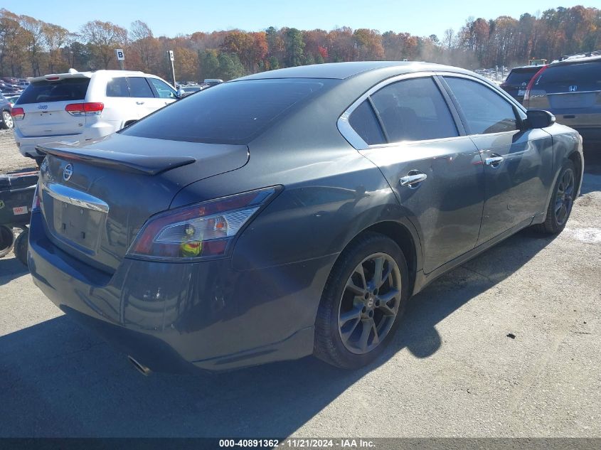 2012 Nissan Maxima 3.5 S VIN: 1N4AA5AP9CC859655 Lot: 40891362