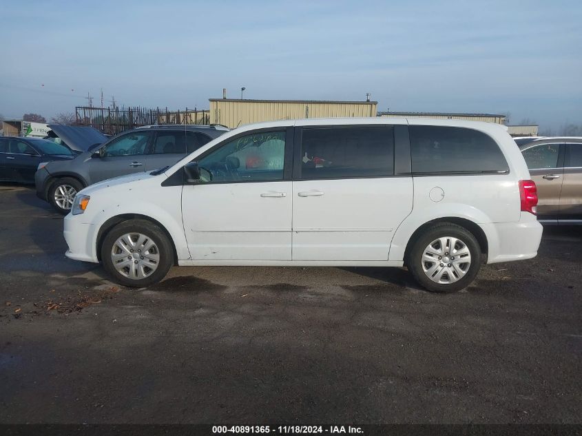 2017 DODGE GRAND CARAVAN SE - 2C4RDGBG3HR862113