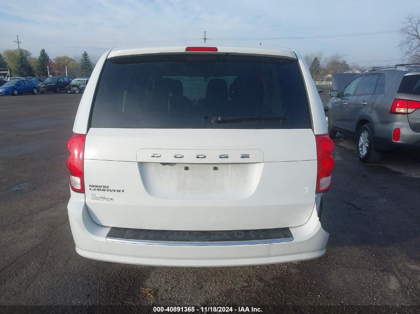 2017 DODGE GRAND CARAVAN SE - 2C4RDGBG3HR862113