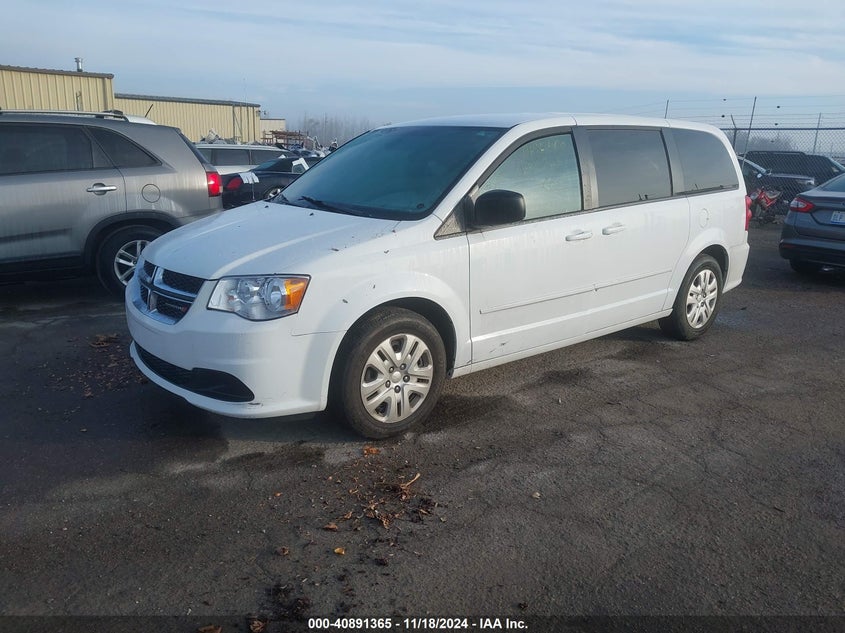 2017 DODGE GRAND CARAVAN SE - 2C4RDGBG3HR862113