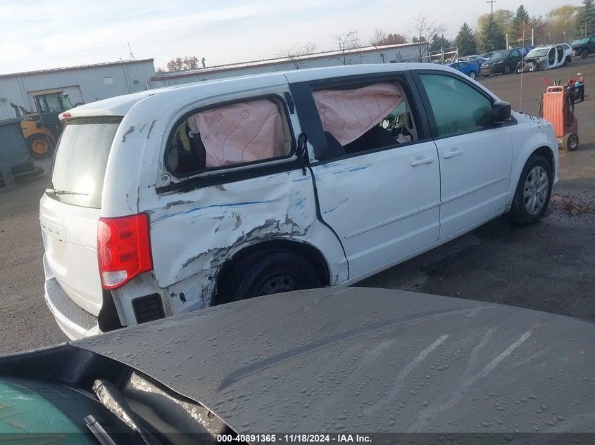 2017 DODGE GRAND CARAVAN SE - 2C4RDGBG3HR862113