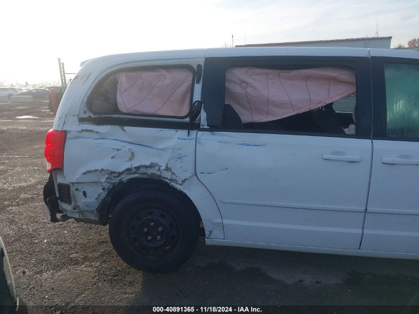 2017 DODGE GRAND CARAVAN SE - 2C4RDGBG3HR862113