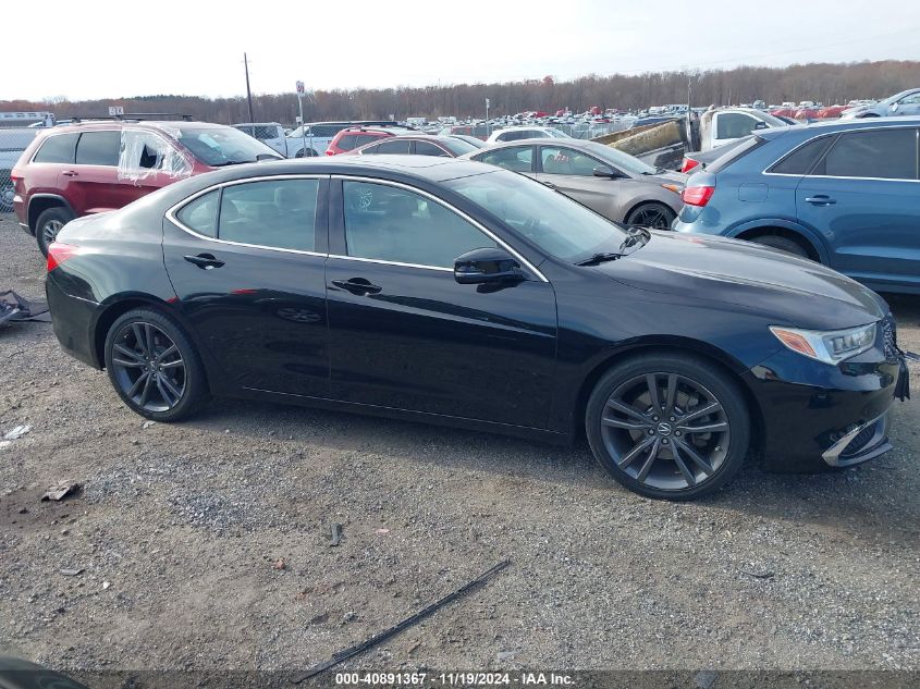 2018 Acura Tlx VIN: 19UUB1F31JA001500 Lot: 40891367