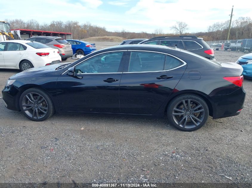 2018 Acura Tlx VIN: 19UUB1F31JA001500 Lot: 40891367