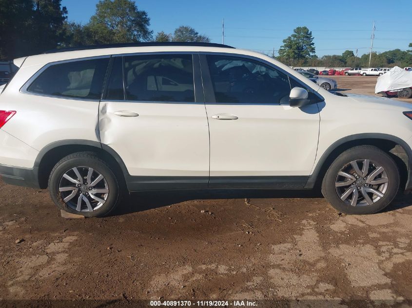 2019 Honda Pilot Ex-L VIN: 5FNYF5H50KB035303 Lot: 40891370