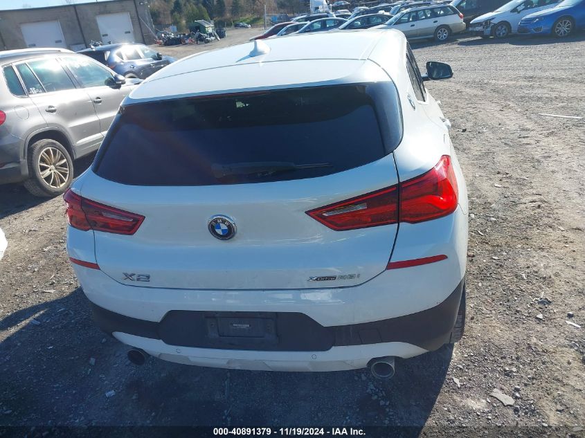 2019 BMW X2 xDrive28I VIN: WBXYJ5C54K5N63579 Lot: 40891379