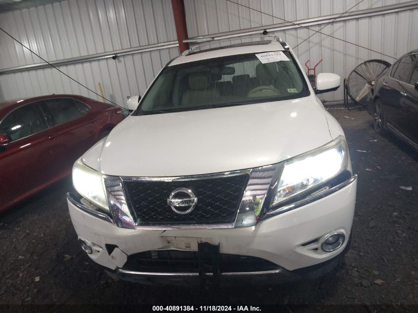 2014 Nissan Pathfinder Platinum VIN: 5N1AR2MN6EC724899 Lot: 40891384