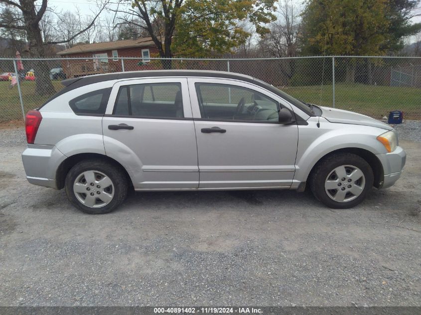 2007 Dodge Caliber VIN: 1B3HB28B07D549653 Lot: 40891402