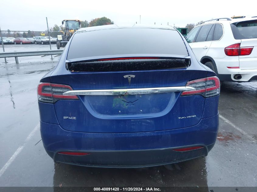 2019 Tesla Model X VIN: 5YJXCDE29KF190604 Lot: 40891420